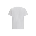 Ganni White Cotton T-Shirt