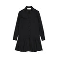 BLANCA VITA Black Elastane Casual Dress