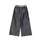 Stella McCartney Black Leather Pants