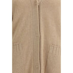 Fabiana Filippi Beige Wool Cardigan