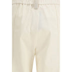 Fabiana Filippi Beige Cotton Casual Pants