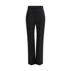 Alexander McQueen Black Wool Oves Aries Dress Pants