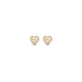 Self-Portrait Gold Brass Earrings