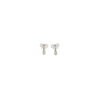 Self-Portrait Silver Brass Earrings