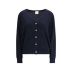 Allude Blue Cashmere Cardigan