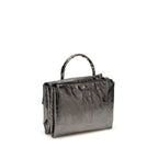 Coccinelle Black Calf Leather Bos Taurus Handbag