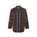 Burberry Brown Cotton Parka