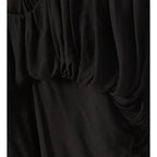 Saint Laurent Black Viscose Cocktail Dress
