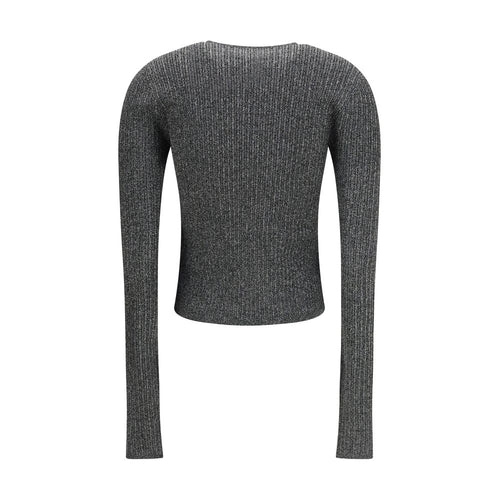 Amiri Black Viscose Cardigan