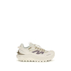 Moncler White Polyester Athletic Sneakers