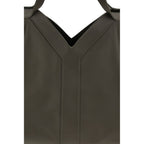 Saint Laurent Bicolor Calf Leather Bos Taurus Shoulder Bag