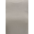 RIER Beige Silk T-Shirt