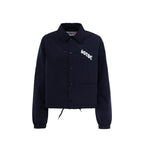 Autry Blue Polyester Shell Jacket