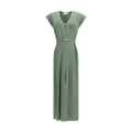 Forte_Forte Bicolor Viscose Casual Dress