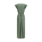 Forte_Forte Bicolor Viscose Casual Dress