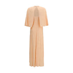 Forte_Forte Orange Viscose Casual Dress