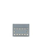 Valentino Garavani Blue Calf Leather Bos Taurus Wallet