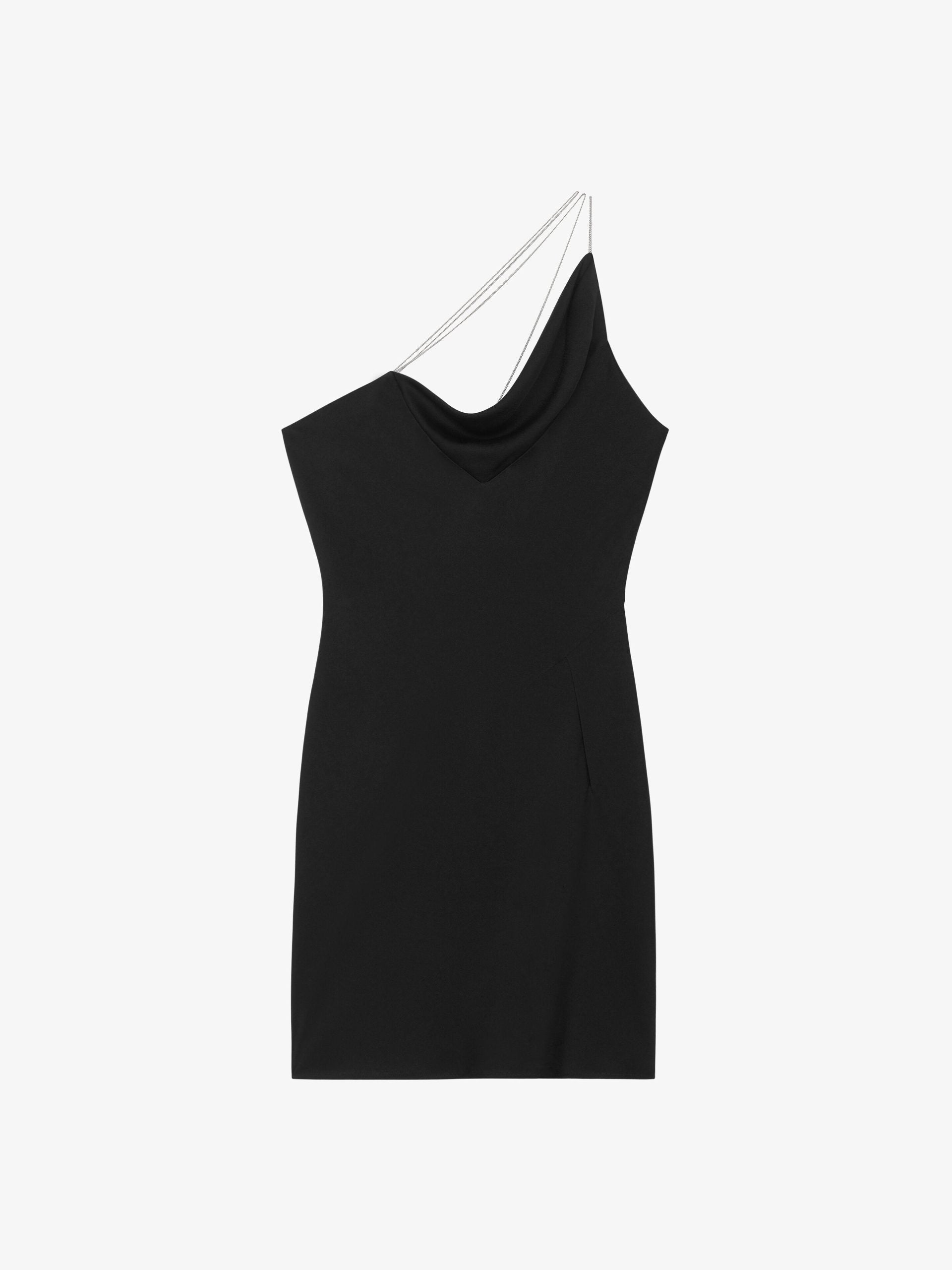 Givenchy Black Fibres Cocktail Dress