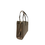 Twinset Grey PU Women Shoulder Bag