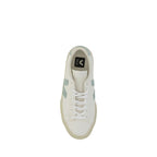 Veja White Calf Leather Bos Taurus Sneakers