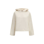 Max Mara Pure Beige Cotton Sweatshirt