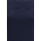 Max Mara Pure Blue Viscose T-Shirt
