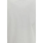 Max Mara Pure White Cotton T-Shirt