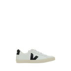 Veja White Calf Leather Bos Taurus Sneakers