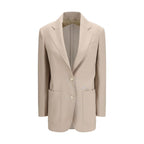 Max Mara Beige Wool Blazer
