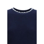 Prada Blue Wool Sweatshirt