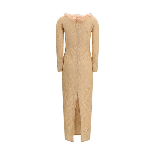 Alessandra Rich Multicolor Polyamide Cocktail Dress
