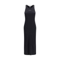 Maison Kitsuné Black Cotton Casual Dress
