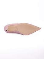 Jimmy Choo Pink Lizard Printed Leather Love 85 Pumps