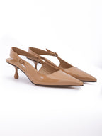 Jimmy Choo Biscuit Amel 50 Slingback Pumps