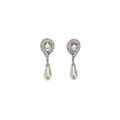 Alessandra Rich Silver Brass Earrings