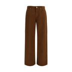 Max Mara Brown Cotton Pants