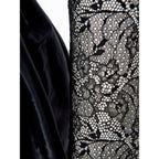 Lardini Black Polyester Cocktail Dress