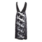 Lardini Black Viscose Cocktail Dress