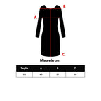 Bottega Veneta Black Wool Long Dress