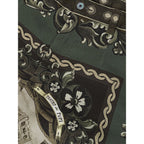 Dolce & Gabbana Green Cotton Casual Pants