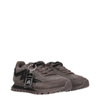Marc Jacobs Gray Fur Chunky Sneakers