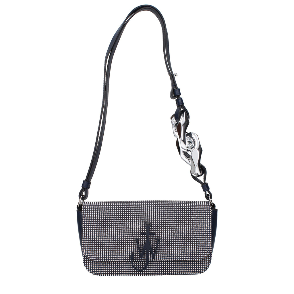 Jw Anderson Blue Fabric Shoulder Bag