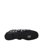 Stella McCartney Black Leather Ballet Flats