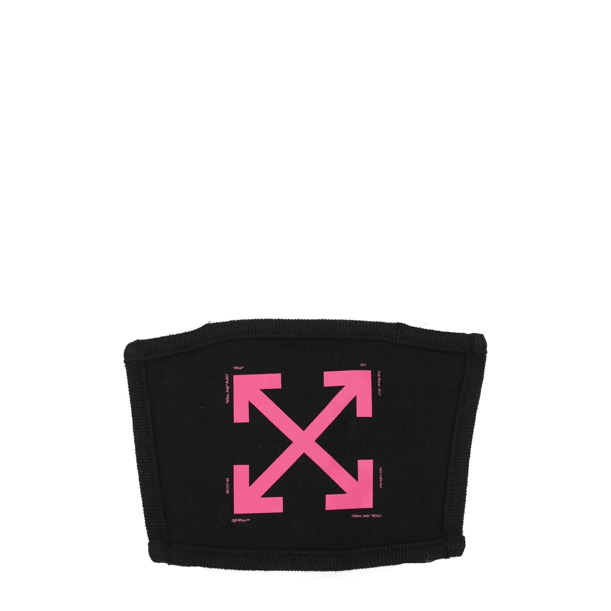 Off-White Black Cotton Facemask