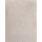 Allude Beige Cashmere Cashmere Sweater