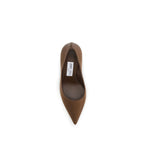 Jimmy Choo Brown Silk Pumps